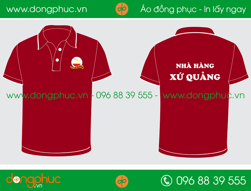 Áo phông đồng phục nhà hàng